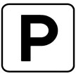 Pictogramm Parkplatz