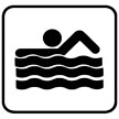 Pictogramm Schwimmmöglichkeit